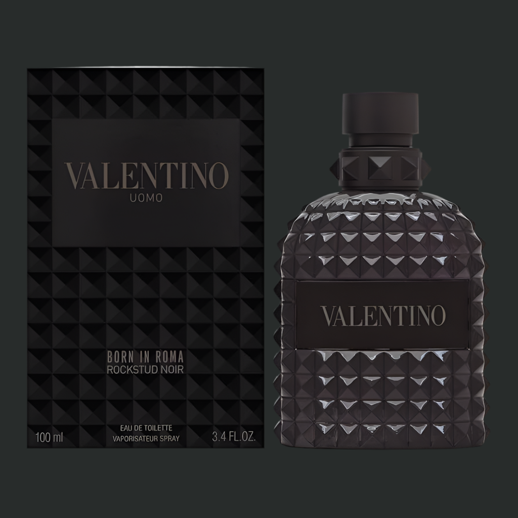 InspiredLux Valentino Born in Roma Rockstud Noir